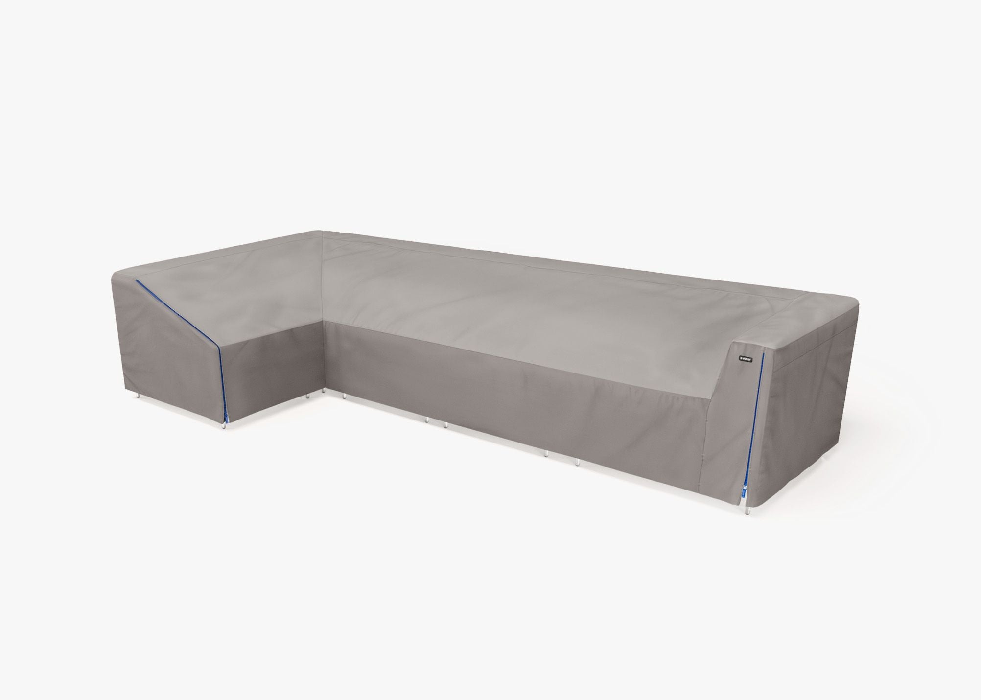 Cover for Wicker L Sectional - 5 Seat - Right - Image 2
