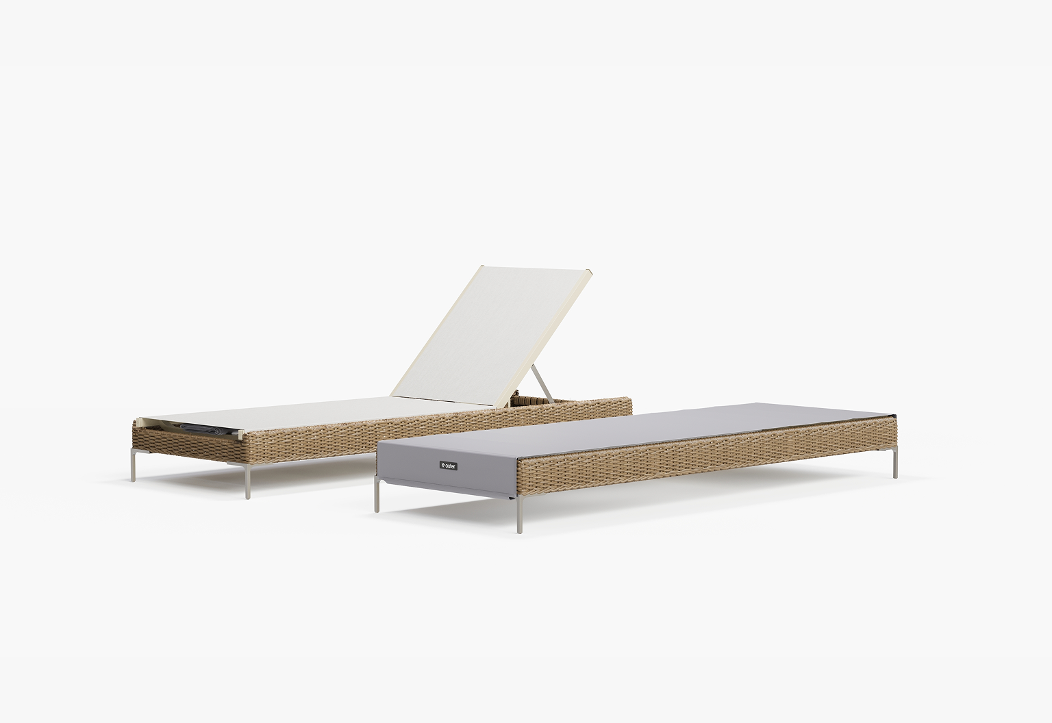 Wicker Outdoor Core Chaise Lounge - Image 6
