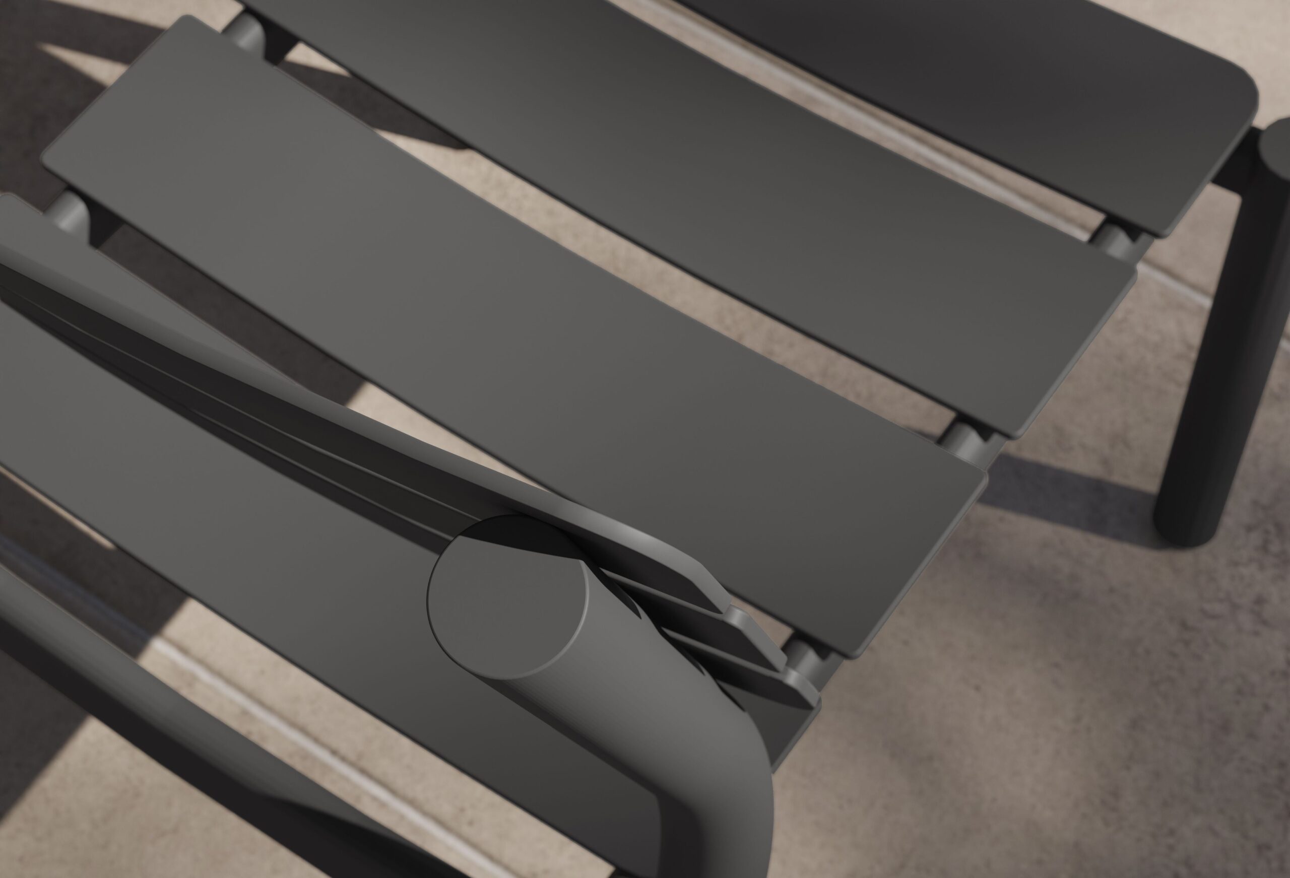 595 Dining Armless Chair - Image 5