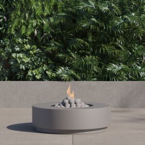 Alternative view of Concrete Fire Pit Table - Round