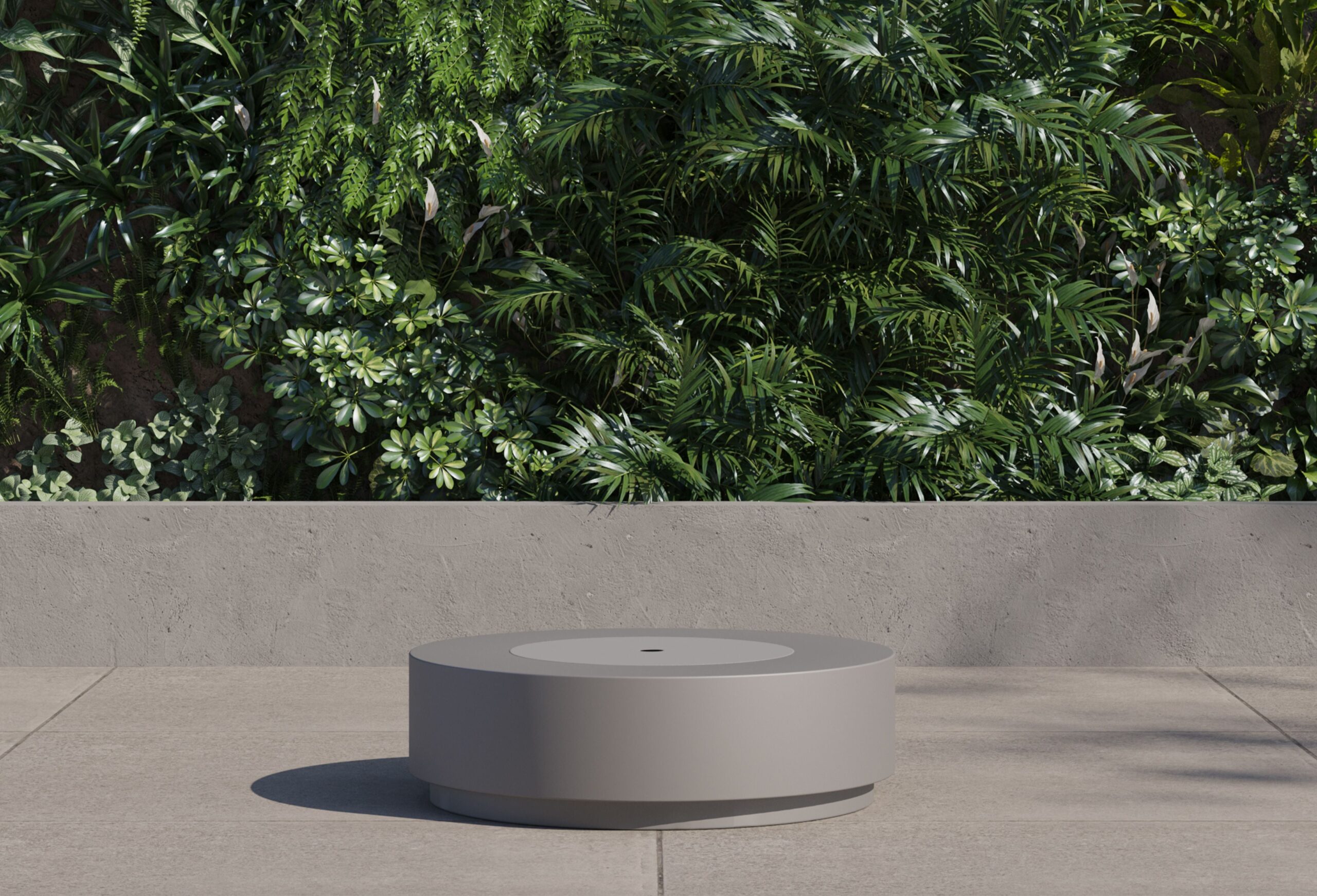 Concrete Fire Pit Table - Round - Image 3