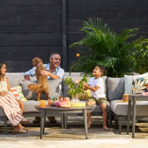 Aluminum Outdoor Coffee Table - Round