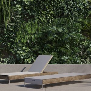 Wicker Outdoor Core Chaise Lounge