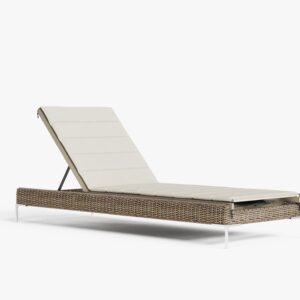 Alternative view of Aluminum or Wicker Chaise Lounge Cushion